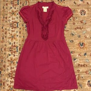 STARING AT STARS | Anthropologie Mini Shirtdress